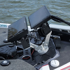 Dek-it Boat Fish Finder and GPS, Electronics Mount, Most Solid